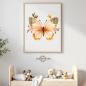 Preview: Buegelbild Boho-Schmetterling II Preview: Buegelbild Boho-Schmetterling II